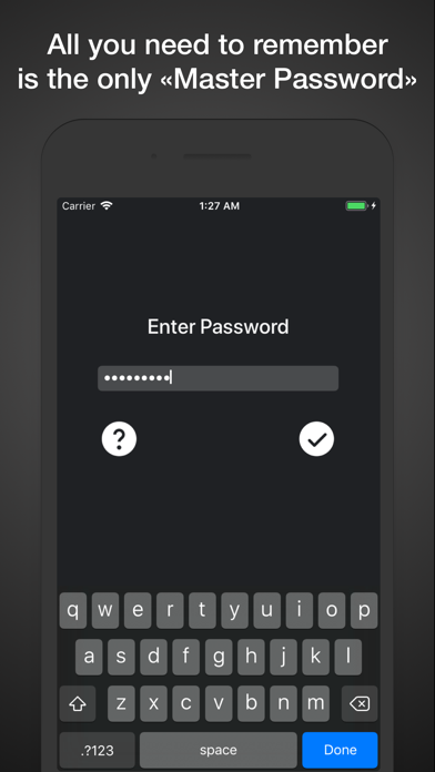 Passwords Cloud Screenshot