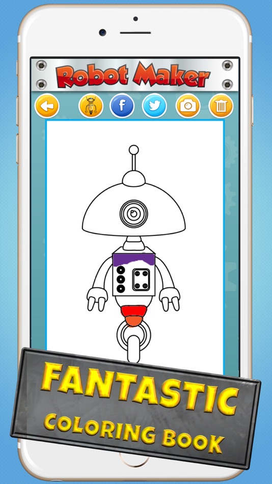 #3. Robot Maker :complete factory to buid your own bot (iOS) By: ARAPPDEV