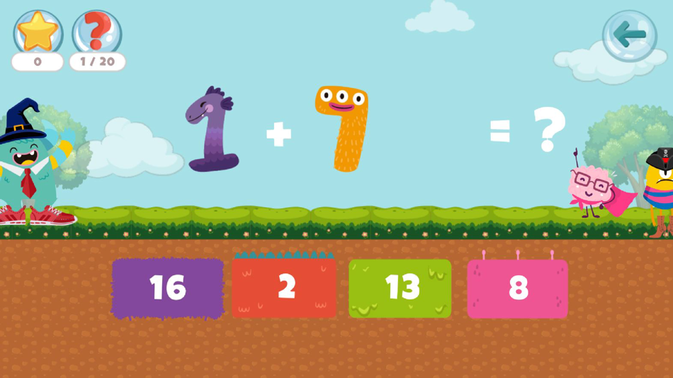 #5. Monster Addition & Subtraction (iOS) 게시자: Trevor Hansen