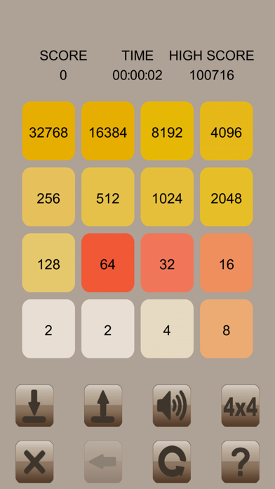 2048 Save/Load Extended Screenshot