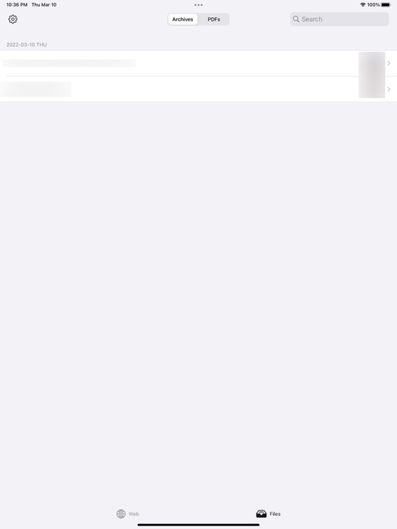 PageStore iPad screenshot 3 - Productivity app