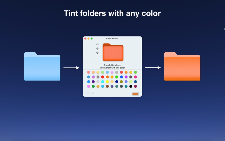 Color Folder - Custom Icons - 3.8 - (macOS)