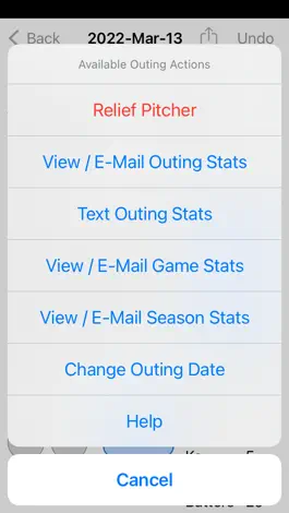 Game screenshot Pitch Counter & Stat Tracker apk
