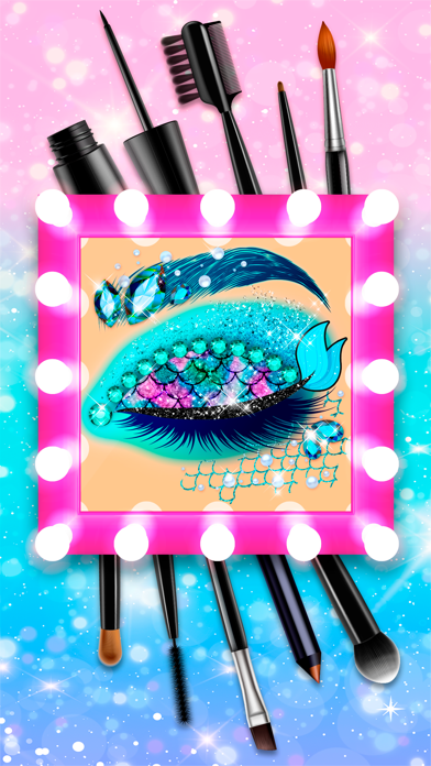 Eye makeup: beauty game Screenshot