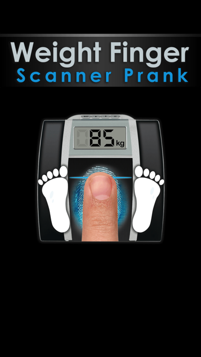 Weight Finger Scanner Prank Screenshot