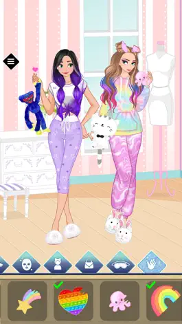 Game screenshot Севелина и подружки - одевалка apk