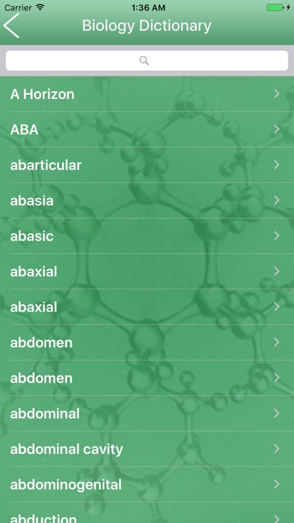 Biology Dictionary Offline - Advance Biology