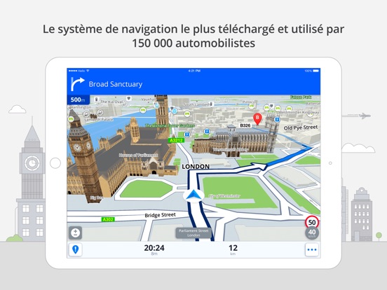 Télécharger Sygic Europe De Louest Navigation Gps Cartespour Iphone Ipad Sur Lapp Store Navigation
