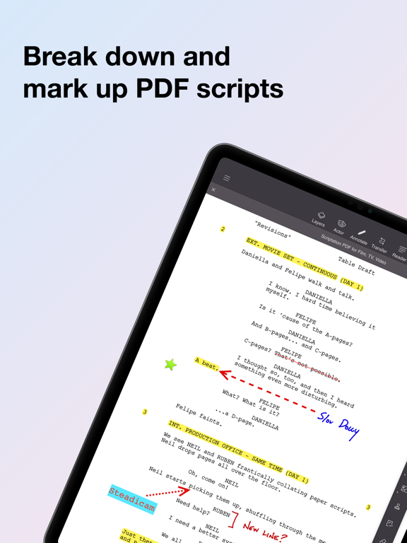 Scriptation: PDF for Film & TV screenshot 2