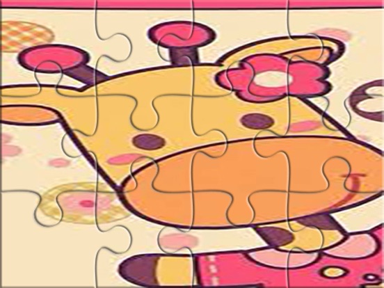 Jigsaw For Preschool Cartoons Kids Puzzles iPad screenshot