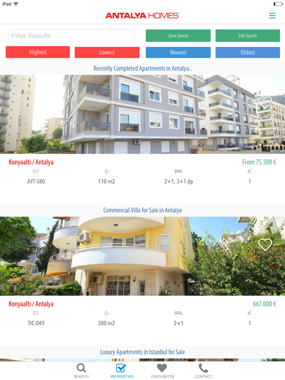 Screenshot #6 pour Antalya Homes SA - Maison et Immobilier en Turquie