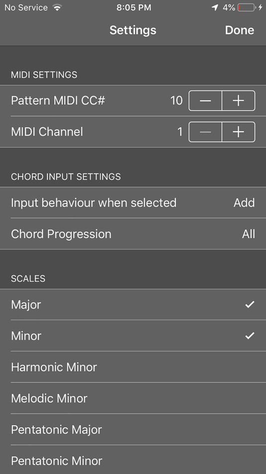 #5. ChordBud 2 AUv3 MIDI Sequencer (iOS) 由: Cem Olcay