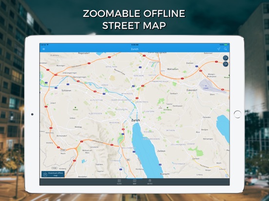 Zurich Travel Guide with Offline Street Map screenshot 4