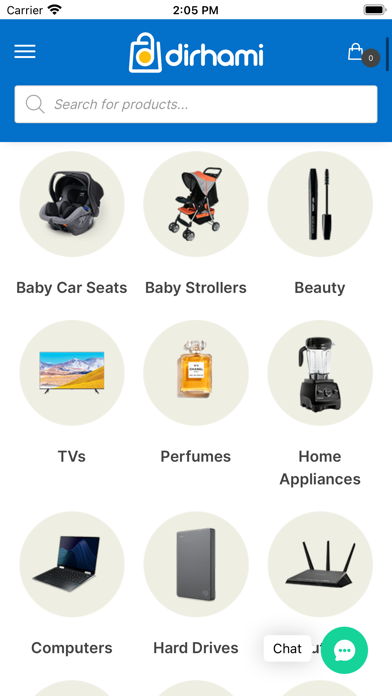 Dirhami Shopping Screenshot