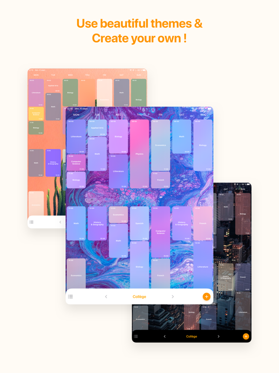 My Timetable - Quick & Simple iPad screenshot 4 - Education app