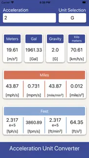 acceleration unit converter айфон картинки 4