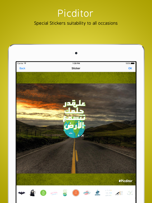 Picditor iPad screenshot