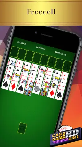 Game screenshot Solitaire Card Games 4 in 1 HD hack