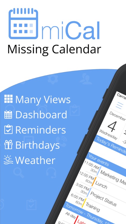 miCal - The missing Calendar screenshot-0