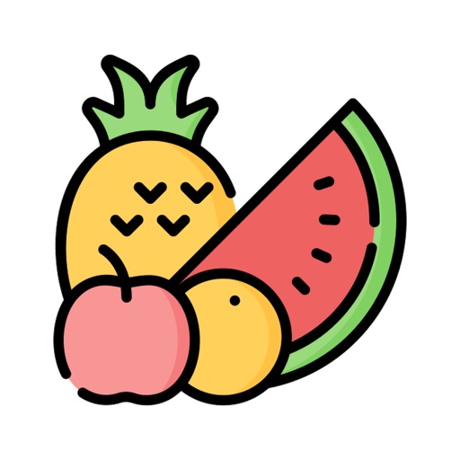 Fruit Face Stickers icon