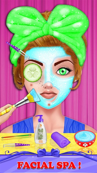 Girl Makeover DressUp Salon 3D Screenshot