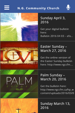 N.G. Community Church screenshot 4