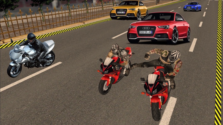 Bad Bikers Traffic Attack: Unlimited Moto Stunts screenshot-3