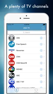 usa tv - television of the united states online iphone screenshot 1