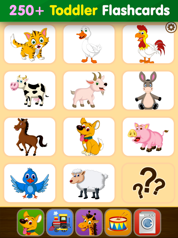 Toddler Flashcards HD: Baby Learning Games & Appsのおすすめ画像1