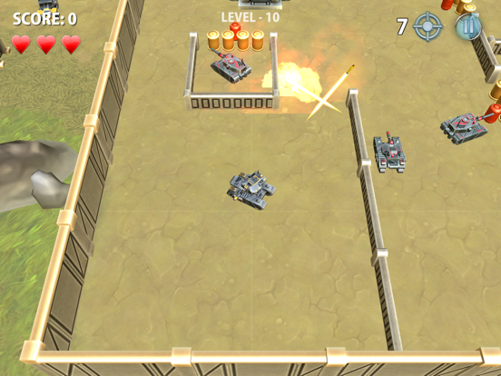 Screenshot #4 pour Titan Tank Wars 3D