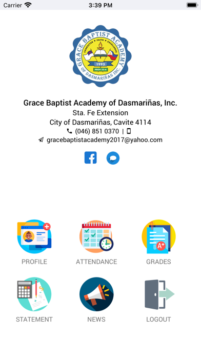 Grace Baptist Academy of Dasma Screenshot