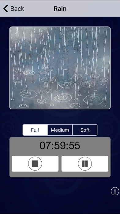 Water Relaxing Sounds iPhone screenshot 4 - Lifestyle app