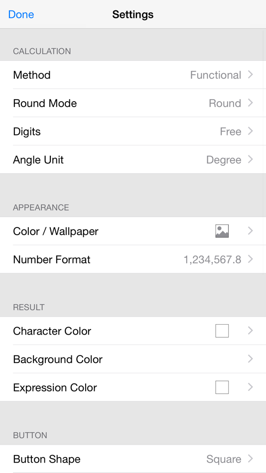 #5. Customize Calculator (iOS) By: Kenichi Yoshikawa