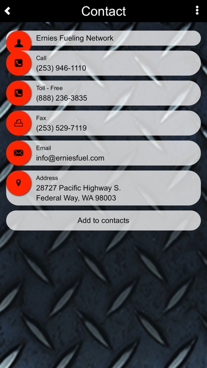 Ernies Fueling Network