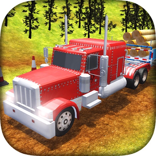 Truck Driver Cargo - Offroad Icon