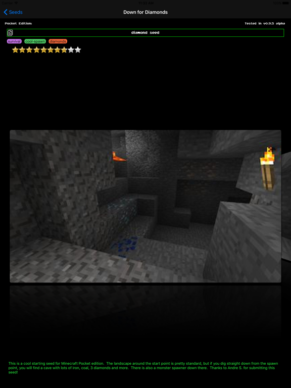 Screenshot #4 pour Amazing Seeds for Minecraft