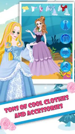 Game screenshot Sea Princess DressUp - Free Fall Model Ocean Ice hack