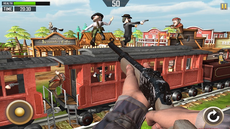 Wild West Cowboy Duel: Western Shooting