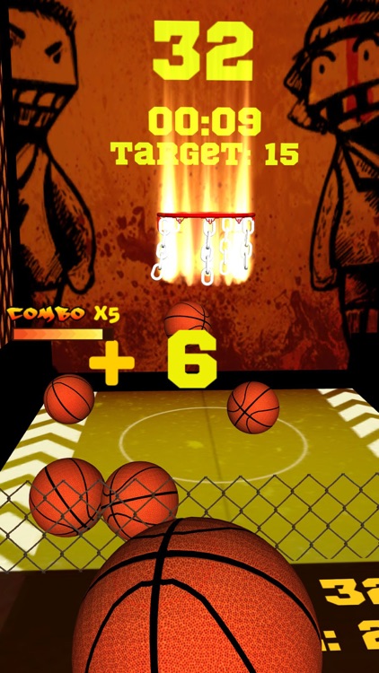 Basketball Spin Mania