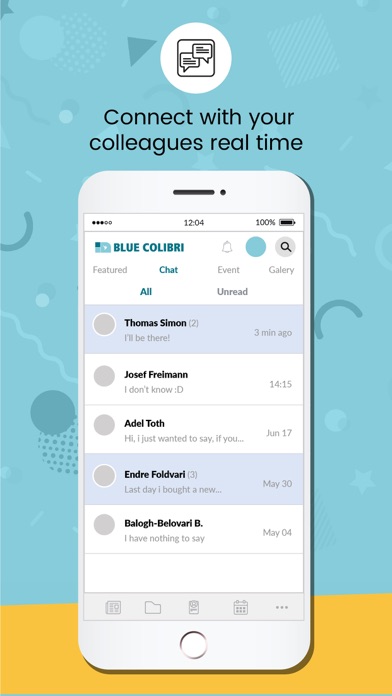Blue Colibri Screenshot