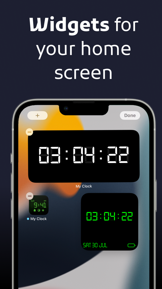 #3. Digital Clock: Night Stand-by (iOS) 由: Yury Vashchylau