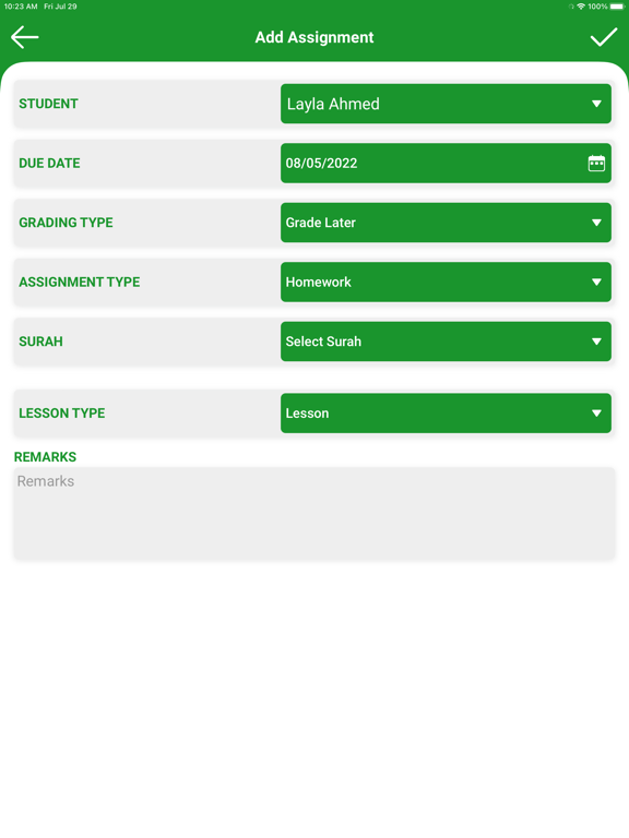 DUGSI - Dugsi Management Soft iPad screenshot 7 - Education app