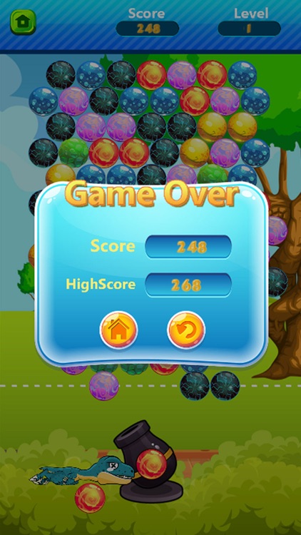 Dinosaur Shooting Games Dino Eggs Bubble Shooter screenshot-3