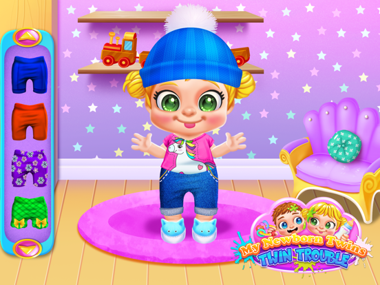 My Newborn Twin Trouble iPad screenshot