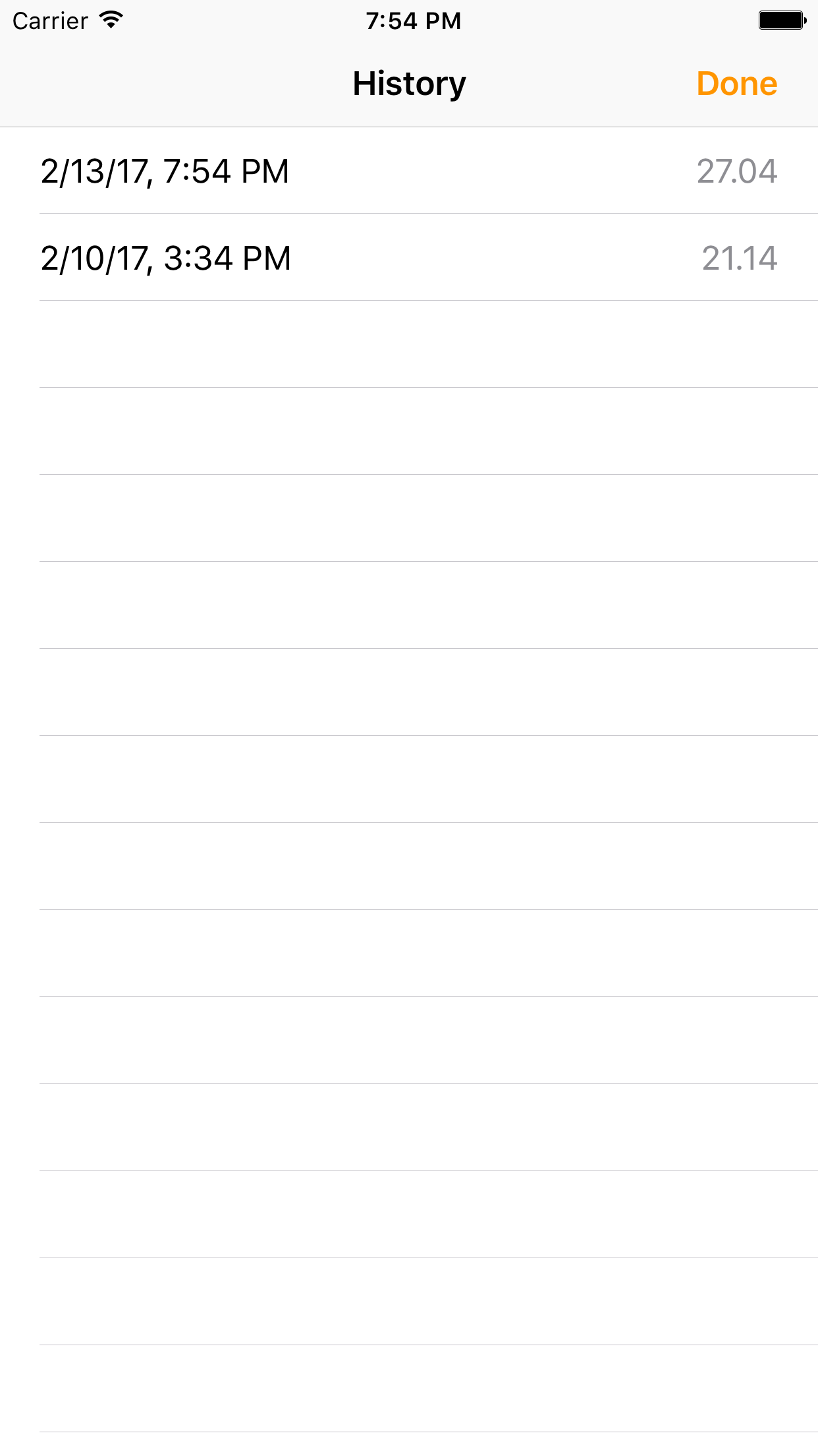 QuickMPG - gas mileage calculator