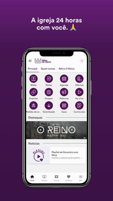 Igreja Reino de Cristo Screenshot