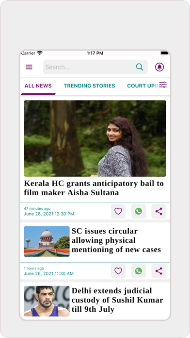 Law Trend Screenshot