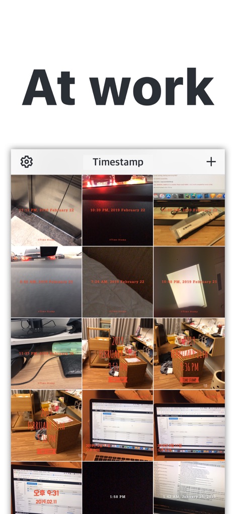 Timestamp Camera: Photo Date - null