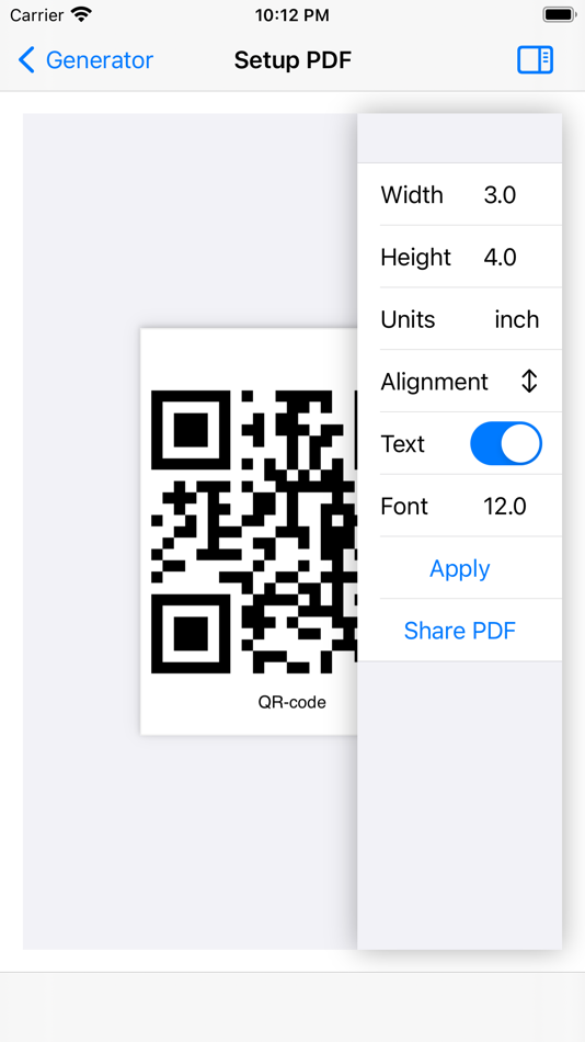 #6. QR-Code Generator (iOS) 由: Binariver LTD