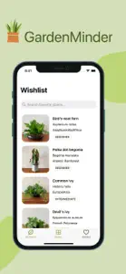 GardenMinder screenshot #4 for iPhone